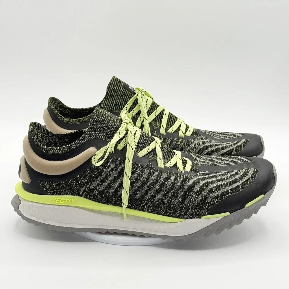 The North Face Mens‎ Vectiv Escape Knit Trail Shoe Size 9 Men Tea Green NEW